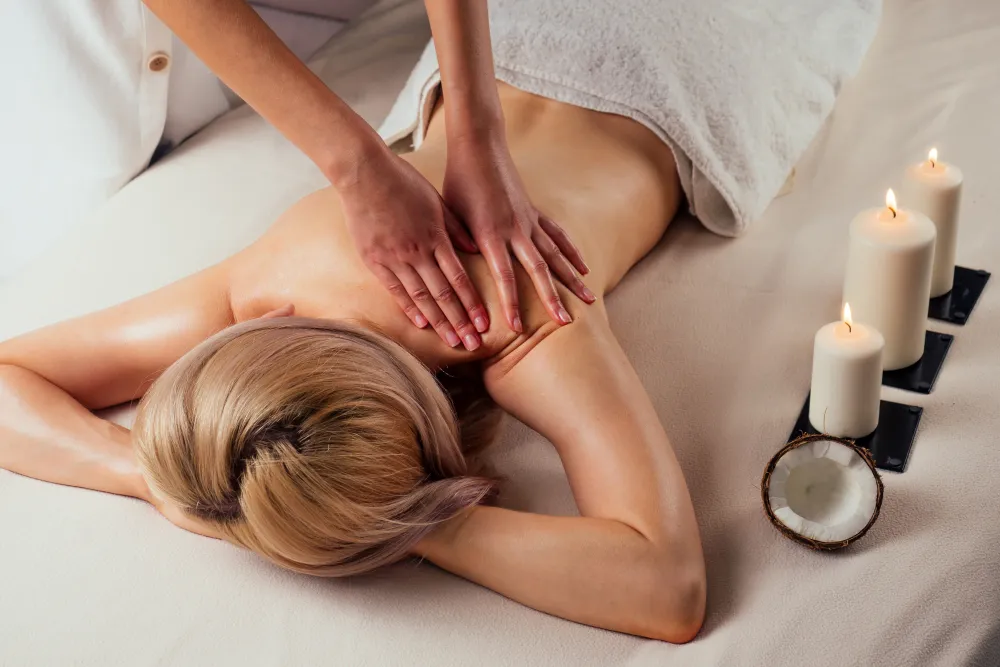 Coconut Oil Massage Coconut Oil Massage